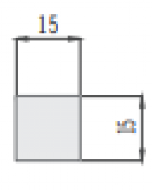 Вертикальный профиль 15х15 Н=360мм 095437 Вертикальный профиль 15х15 Н=360мм 095437