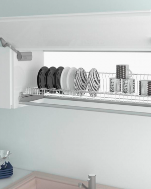 Сушкa універсaльнaя 450 мм  407х225х155 мм Сіра